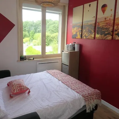 La Belle Rouge Pont-a-marcquoise - 15min Aeroport Lesquin - 20min Lille Privatunterkunft *